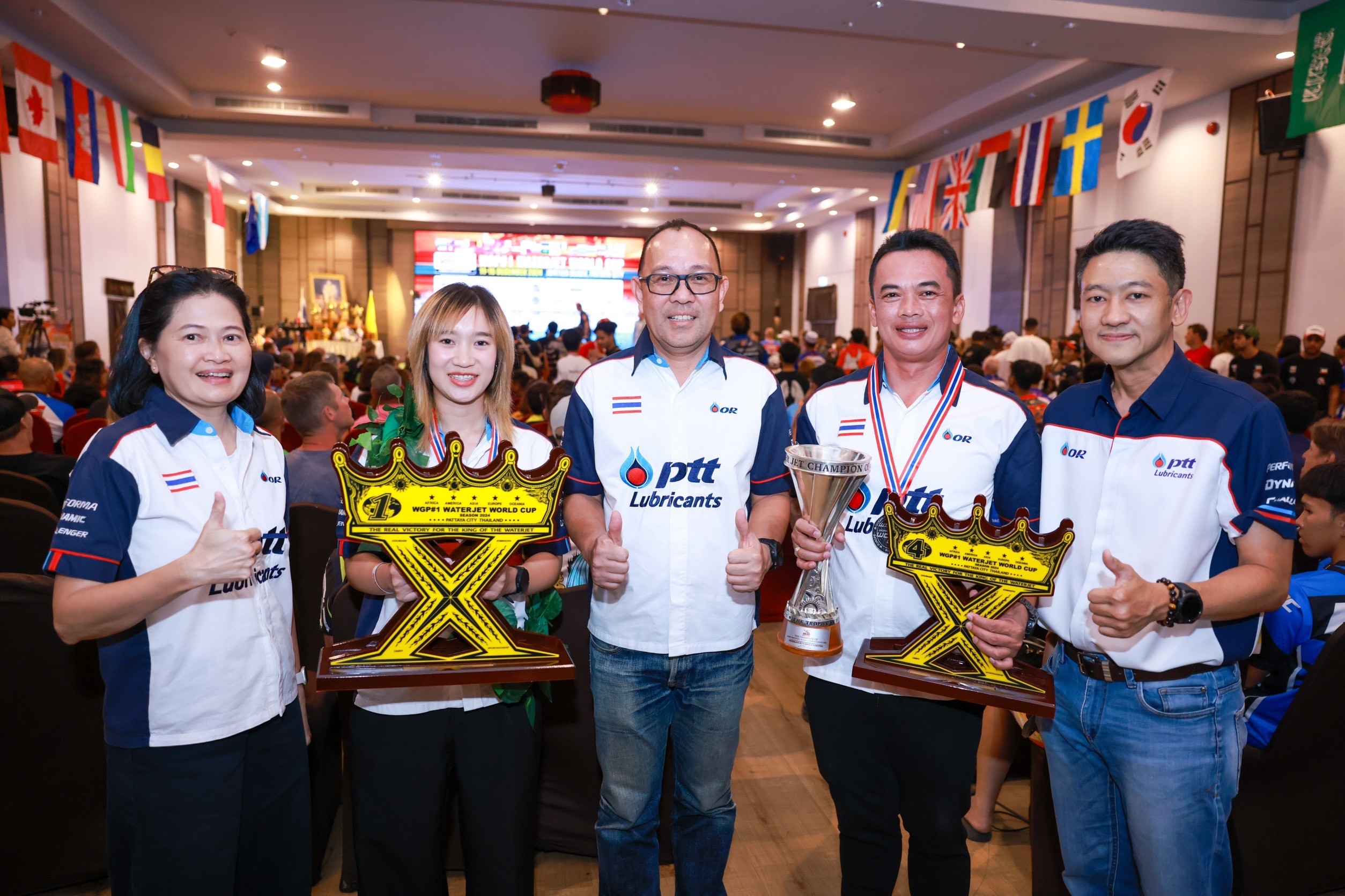 PTT Lubricants ร่วมชมการแข่งเจ็ตสกีชิงแชมป์โลก WGP#1 WATER JET WORLD CUP 2024