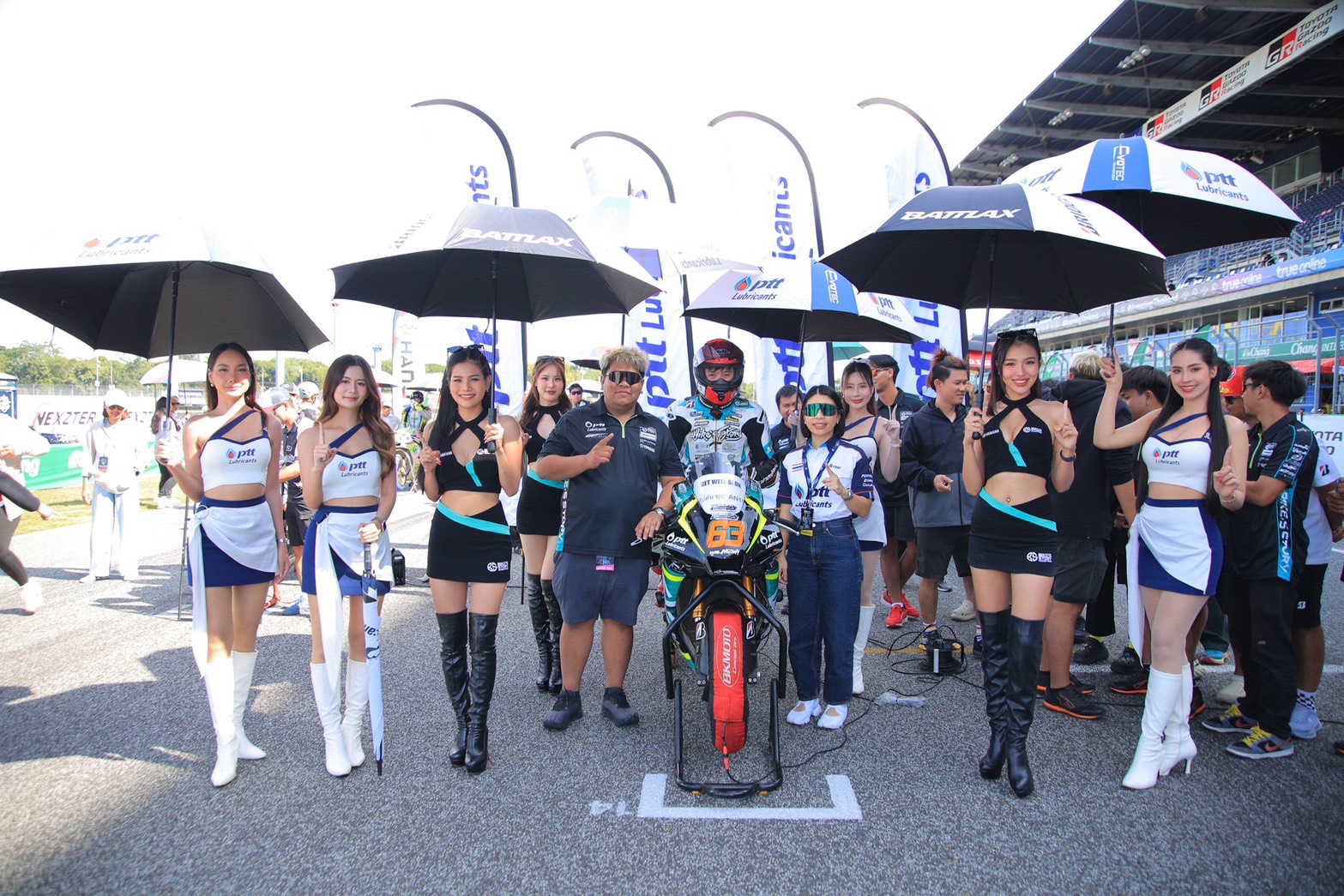 PTT Lubricants สนับสนุนทีมแข่งในรายการ Nexzter BRIC Superbike 2025 และ YAMAHA R3 BLU CRU Asia-Pacific Championship 2025